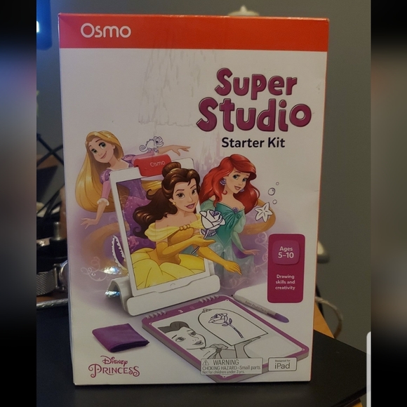 Osmo - Super Studio Disney Princess Starter Kit for iPad - Ages 5-11 - Drawing - Picture 3 of 4